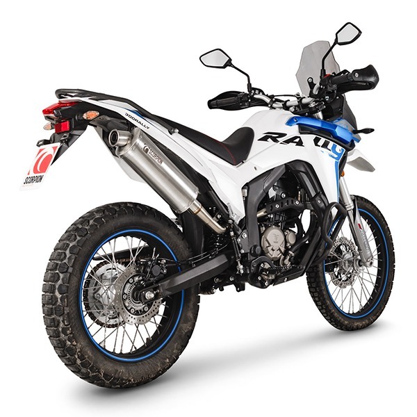 Scorpion Exhaust Scorpion Voge Rally 300 Stainless Steel Oval Exhaust